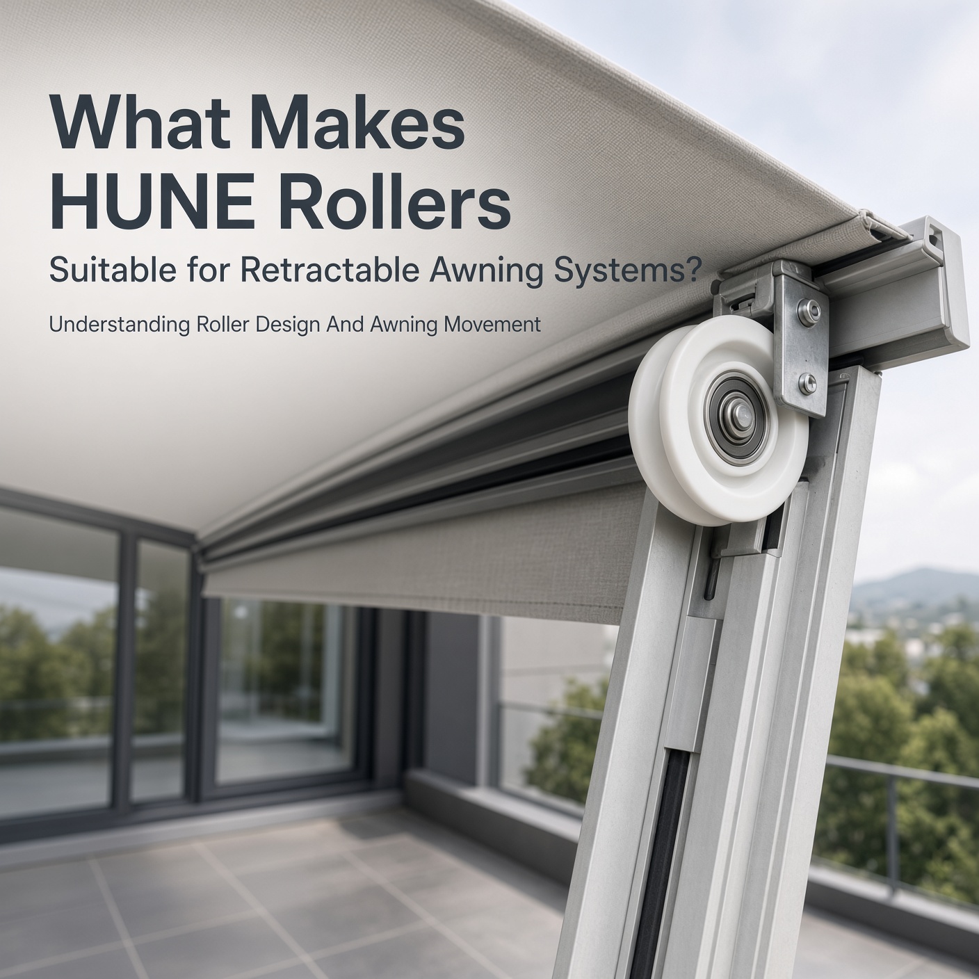  HUNE Rollers'ı Açılır Tente Sistemlerine Uygun Kılan Nedir?